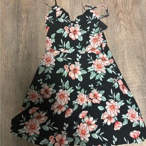 Almost Famous Spaghetti Strap Flower Summer Dress